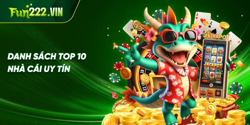 Danh sách top 10 nhà cái uy tín