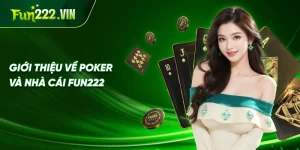 Giới Thiệu Về Kinh Nghiệm Chơi Poker Và Nhà Cái Fun222