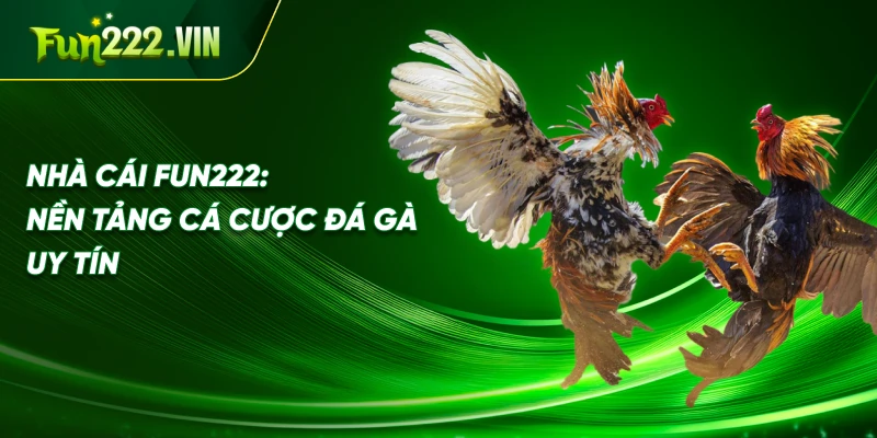 Nhà Cái Fun222: Nền Tảng Cá Cược Đá Gà Uy Tín